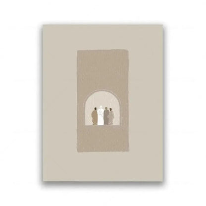 Jesus Wall Art Canvas Poster