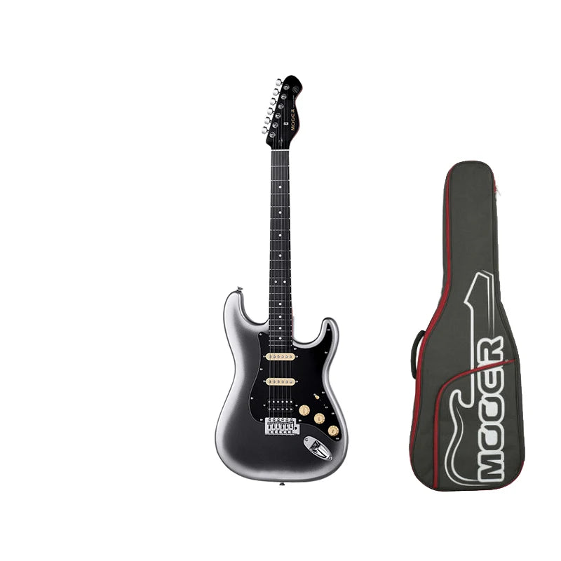 MOOER MSC10 Pro Electric Guitar for Beginners Including Guitar Bag