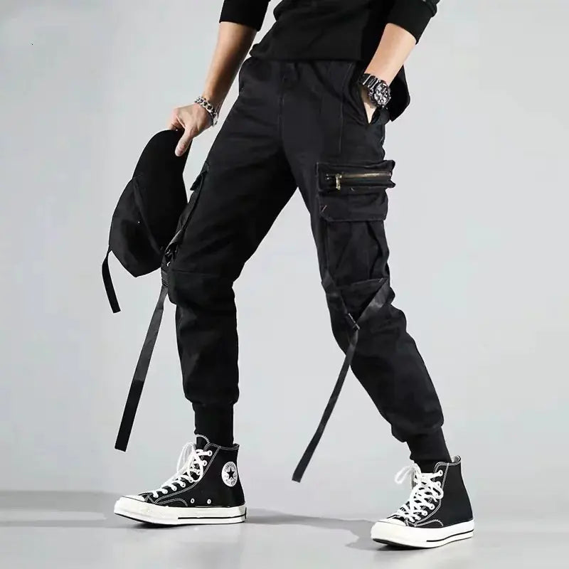 Men's Harajuku Harem Pants with Pockets