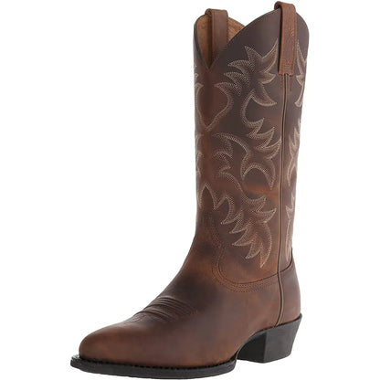 Women's Stylish Embroidered Cowboy Boots