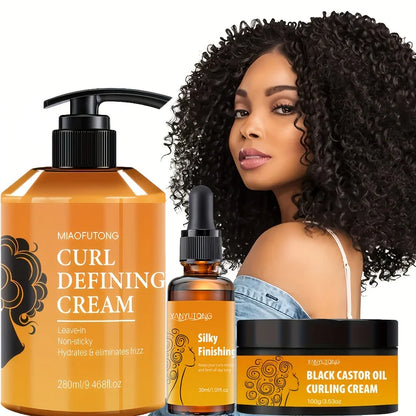 Curl Defining Cream with Argan Oil for Wavy Curls - 280ml