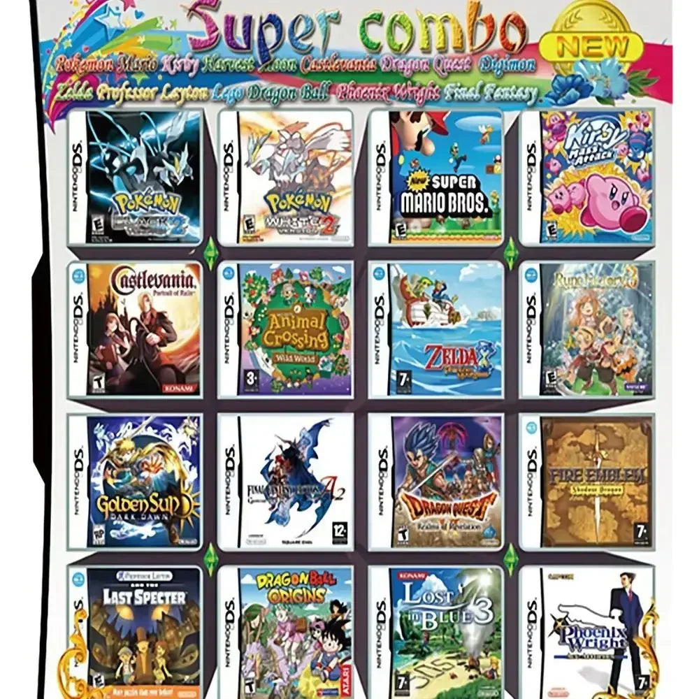 3DS NDS Game Cards