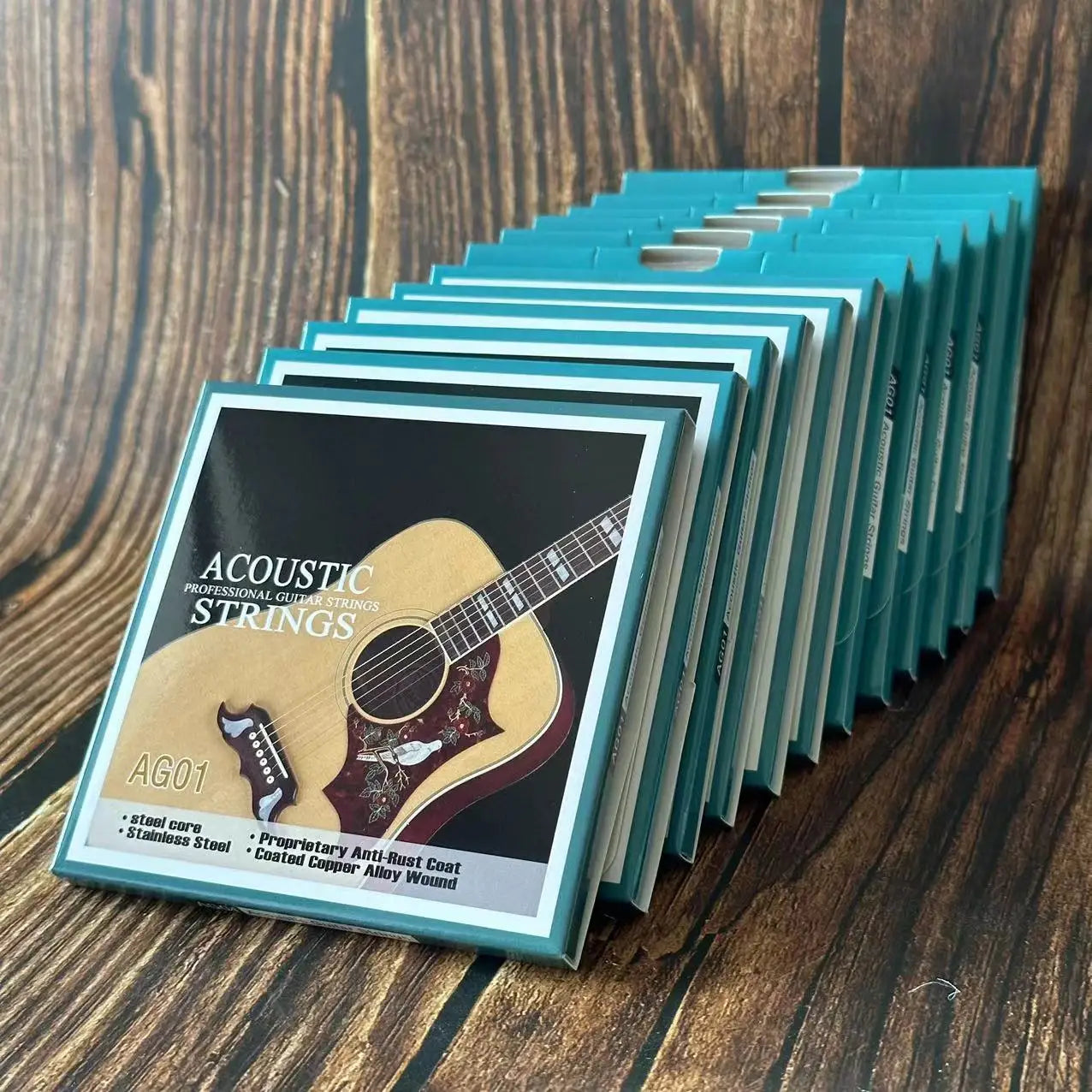 Folk Guitar Acoustic Guitar Strings - Stainless Steel,Coated Copper Alloy Wound - 010-047(Light)