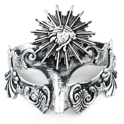 Cross-border Halloween Venice Ancient Greece and Rome Mask Egyptian Men's Masquerade Samurai Mask
