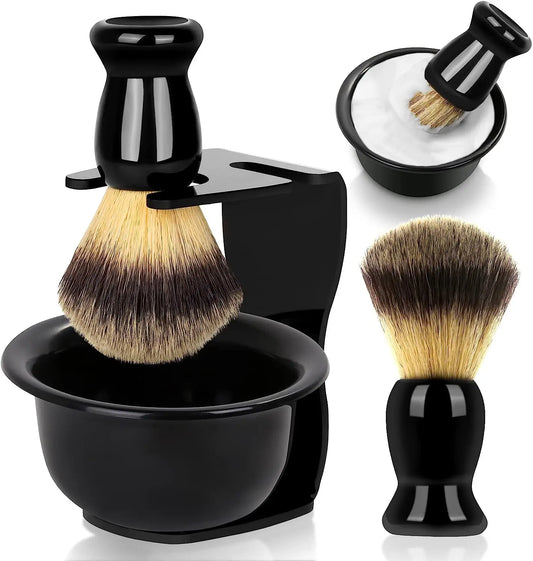 3-in-1 Shaving Shaving Brush Set