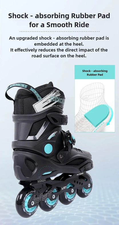 Original Freestyle Professional Slalom Inline Skates Adult Roller Skates
