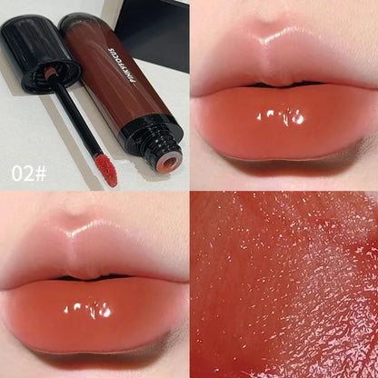 Light Moisturizing Lip Glaze Mirror Non-stick Lipstick