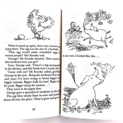 Roald Dahl Collection Children's Literature English Picture Novels - 20 Books/Set