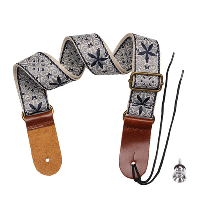 Ukulele Bohemian Style Knitting Cotton Belt - Adjustable