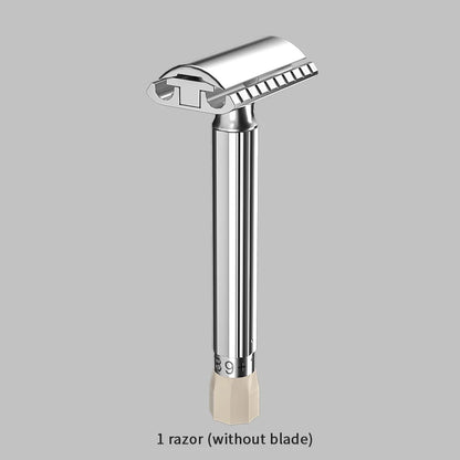 Men's Classic Metal Double-Edge Razor (without Blades)