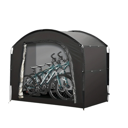 Portable Outdoor Bike Storage Shed Tent for 1-4 Bikes