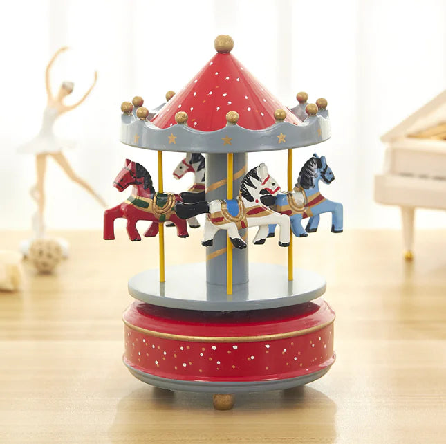 Classic Carousel Music Box