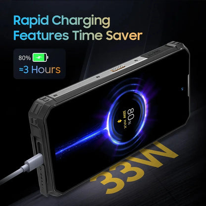6.8" FHD+ Screen 22000mAh Pro Rugged  Smartphone | 24GB/256GB | 64MP