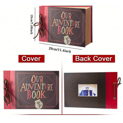 Our Adventure Book Scrapbook - 80 pages