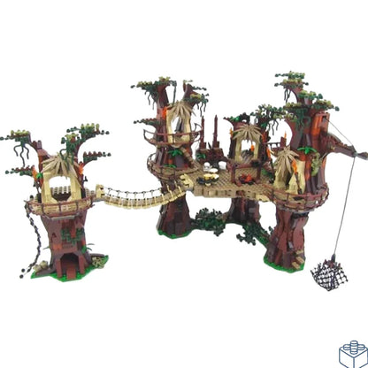 Ewoks Building Villages 10236 Blocks Set - 1990Pcs
