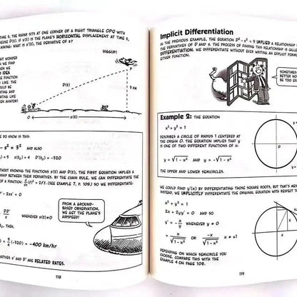 Early Education | The Cartoon Guide to Statistics/Chemistry Funny Science Comics - 8 Books