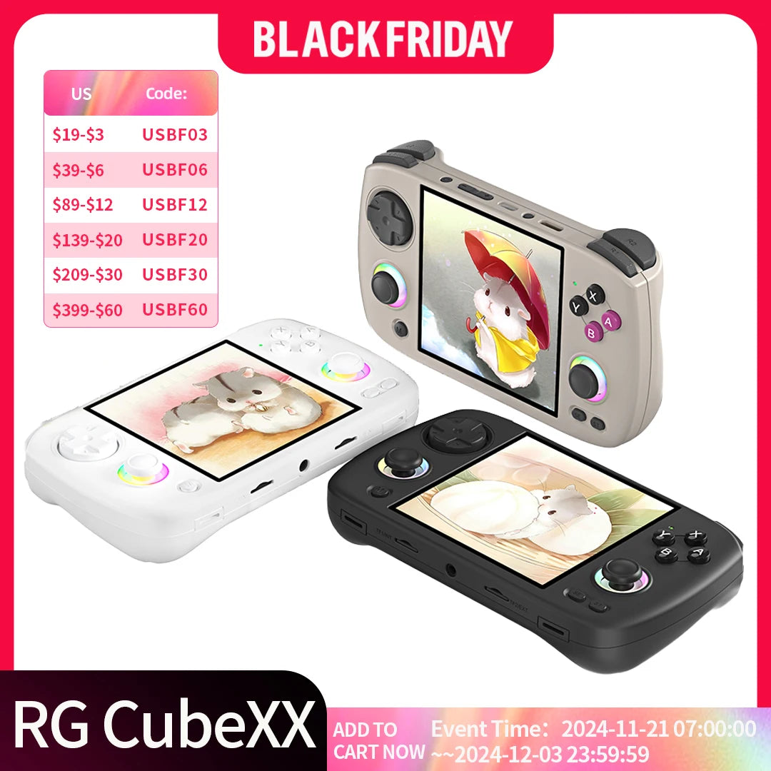 ANBERNIC RG CubeXX Retro Handheld Games Console
