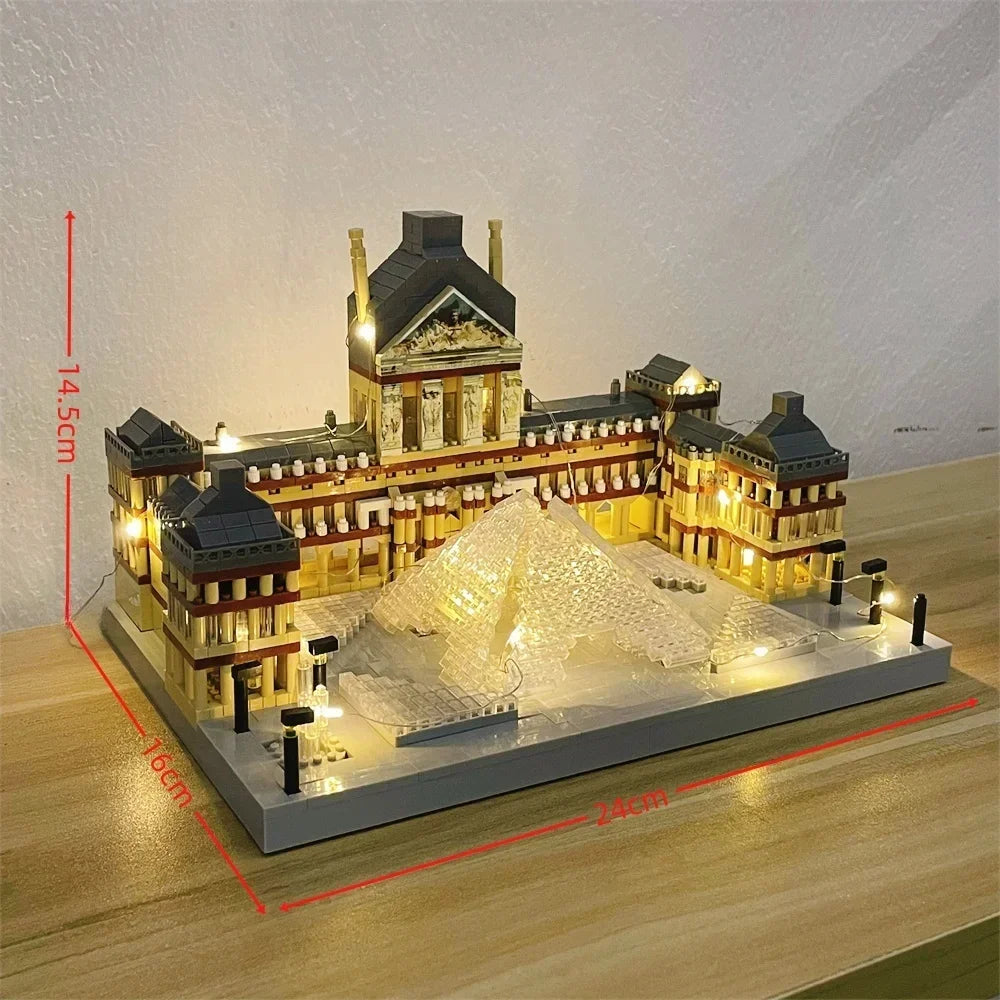 Micro Mini Building Blocks | KNEW BUILT LED Illuminated Exquisite Towers