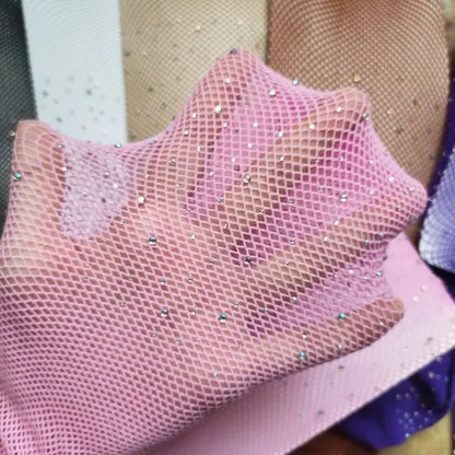 Girls's Sparkling Rhinestone Fishnet Pantyhose Tights