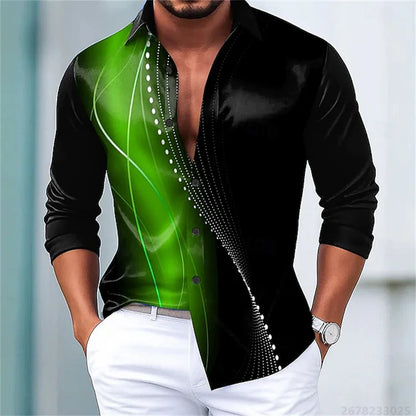 Men's Shirts Luxury Slim Fit Comfortable Fabric Tops XS-6XL