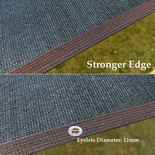 Black HDPE Anti-UV Sunshade Net | 30%~90% Shading (Ideal for Greenhouse/Succulent Plants/ Netting/ Swimming Pools