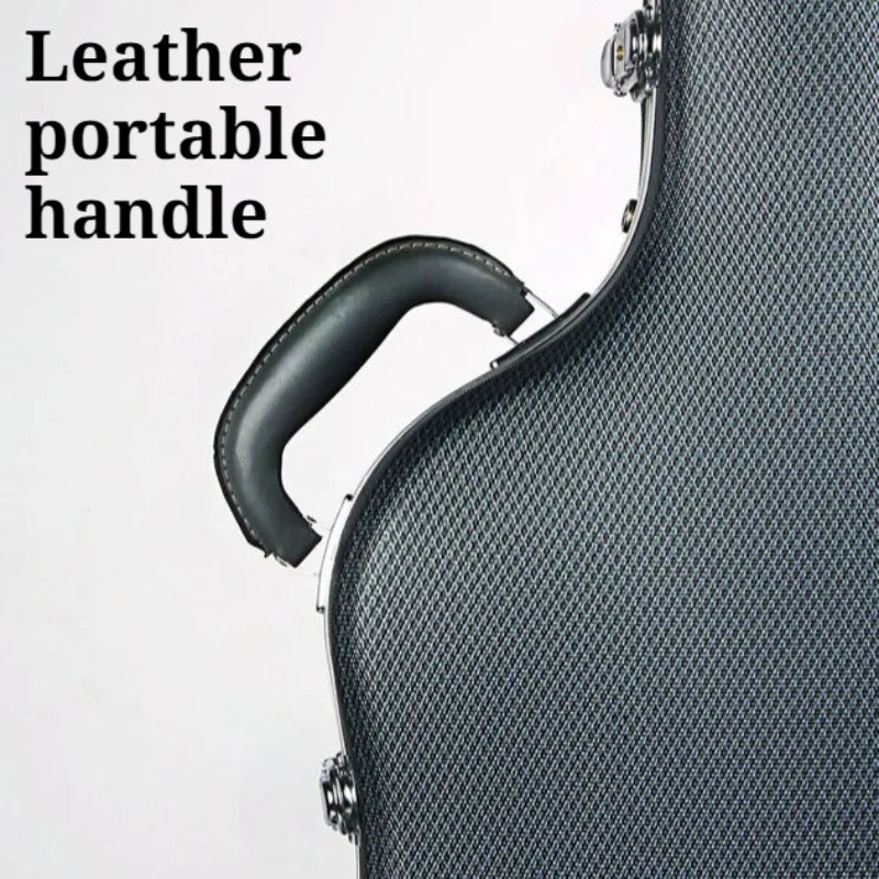 Large Size Thickened Guitar Storage Case Pressure-resistant Sponge Portable Shoulders Guitar Box Musical Instrument Accessory