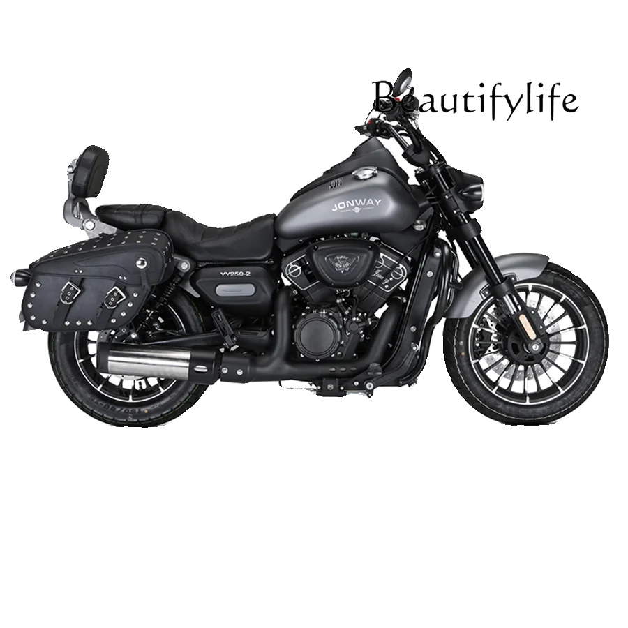 250ccV Double Cylinder CC Retro Locomotive Motorcycle Cruise  - Heavy Duty / Water Cooled