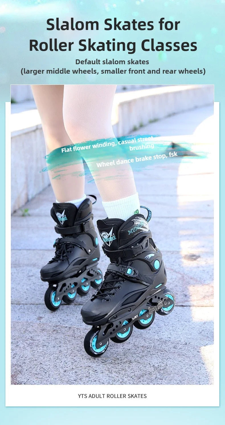 Original Freestyle Professional Slalom Inline Skates Adult Roller Skates