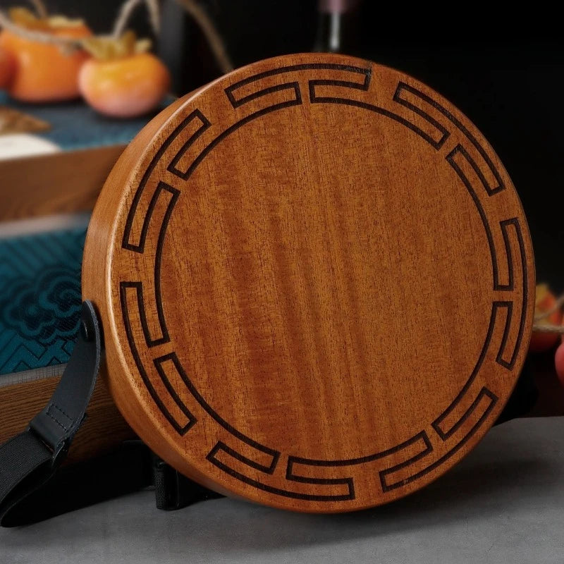 Mahogany Bongo Drum - Sound Healing Bongos