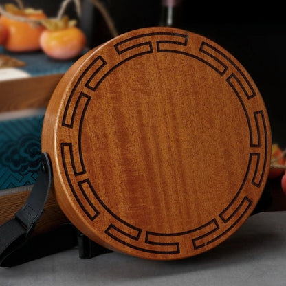 Mahogany Bongo Drum - Sound Healing Bongos