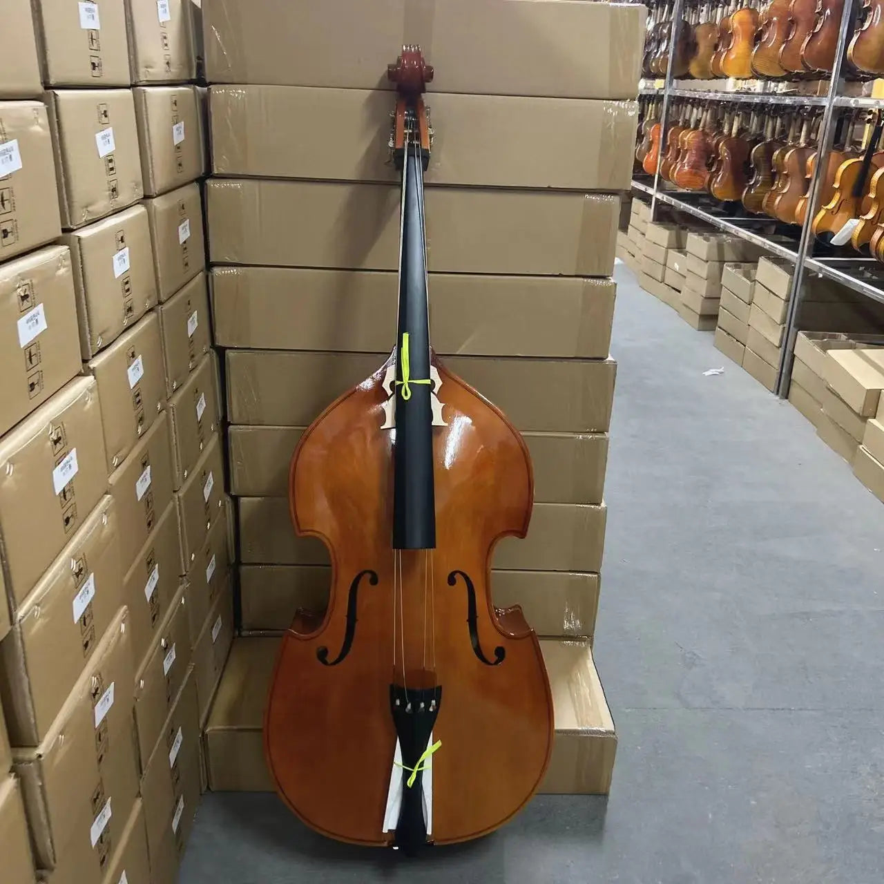Beginner Upright Bass Student Contra Bass Plywood Double Bass 1/8 1/4 1/2 3/4 4/4