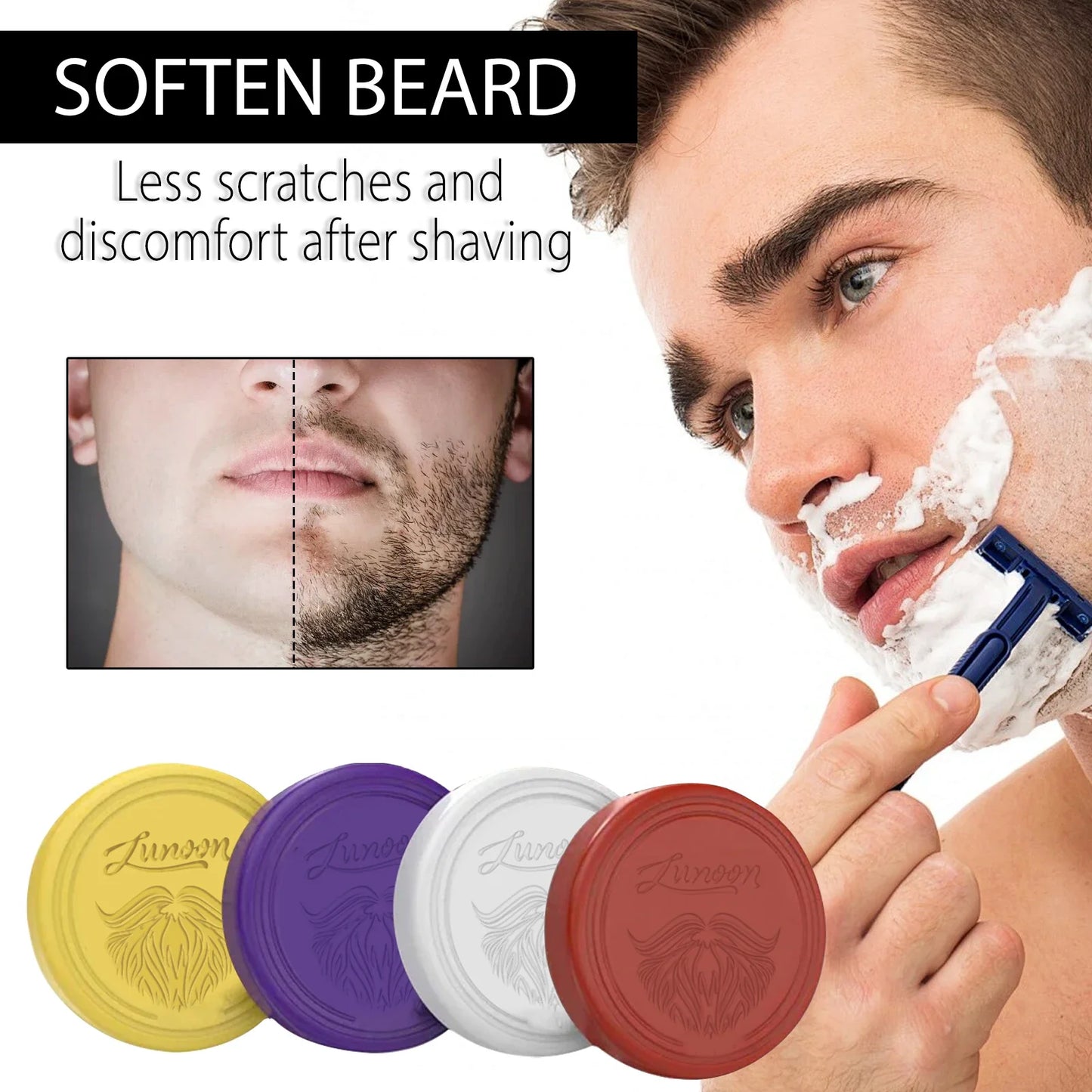 Men's Gentle Clean Shaving Soap