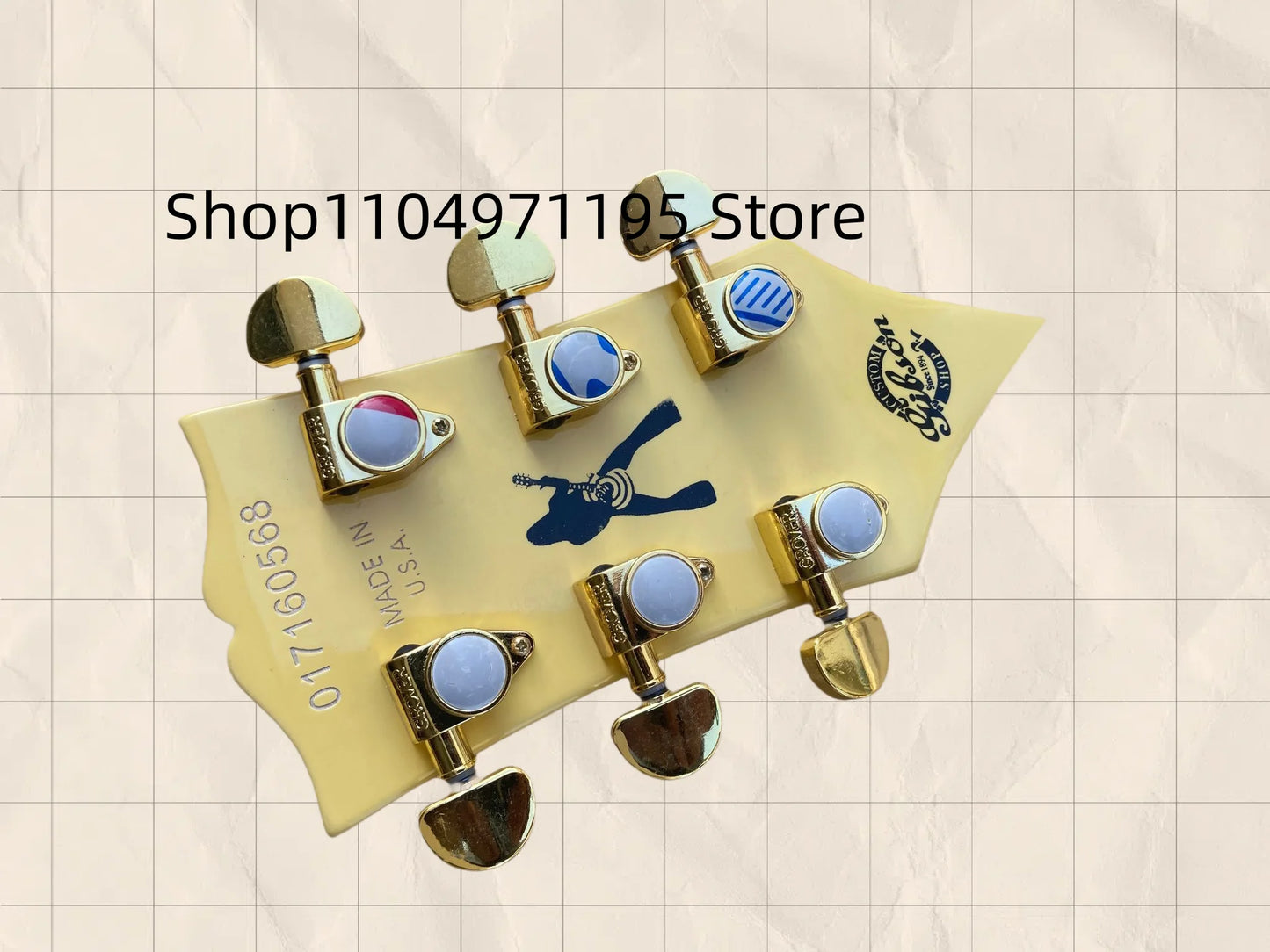 Custom Bullseye Electric Guitar