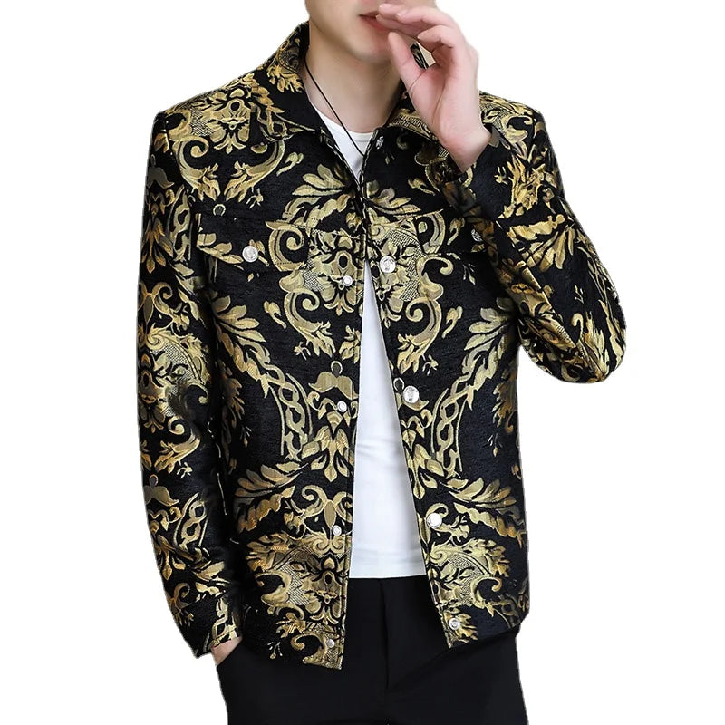 Men's Jacquard Jacket