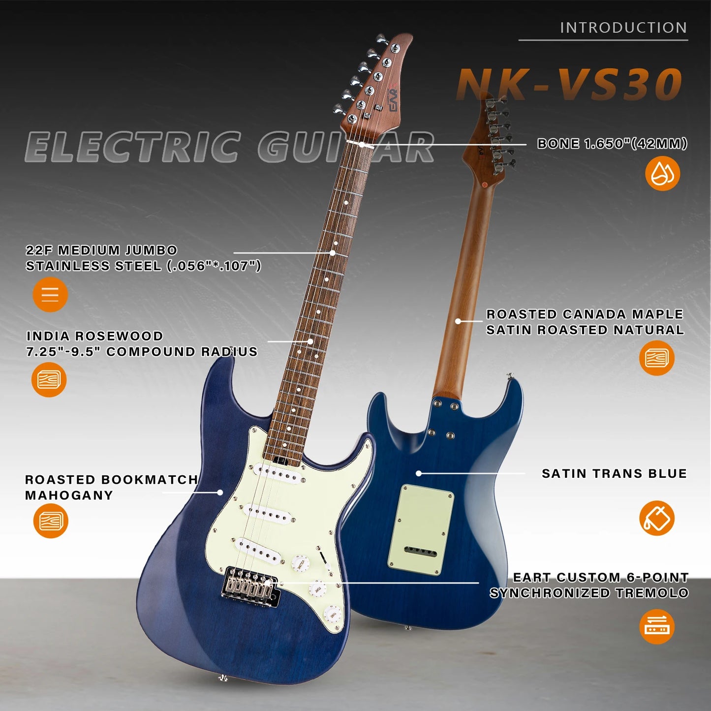 Eart Guitars NK-VS30 Electric Guitar