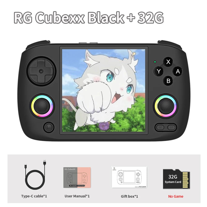 ANBERNIC RG CubeXX Retro Handheld Games Console