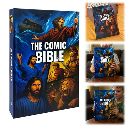 The  Easy-To-Read Stories In Comic Bible Book