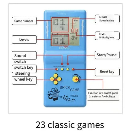Mini Handheld Game Console with 23  Built-in Retro/Classic Games
