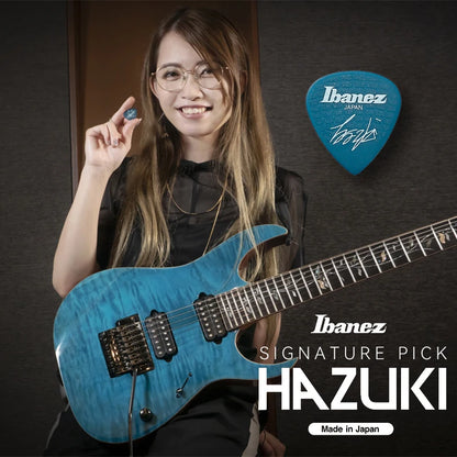 Original Ibanez Guitar Picks HAZUKI Signature Edition 1.0mm Double Side Frosted