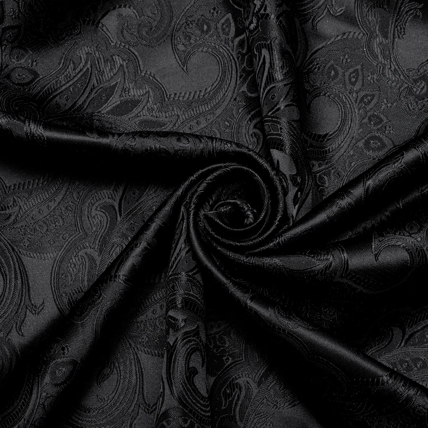 Men's Shirts Long Sleeve Silk Polyester Dress Shirts Luxury Tuxedo Turn Down Collar Social Paisley Shirt Men Clothing