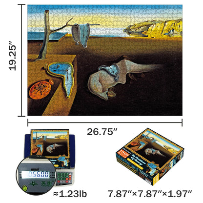 Salvador Dali The Persistence of Memory Jigsaw Puzzle - 1000 Pieces