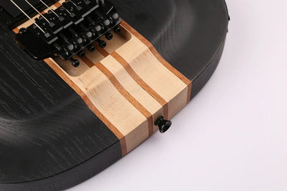 GECKO Ash Mahogany Maple Gloss Nylon Electric Guitar
