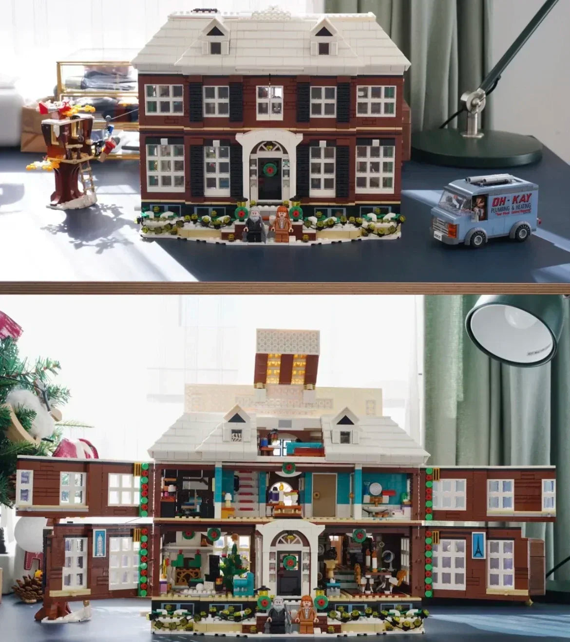 Home Alone House Model Building Blocks- 3955 PCS