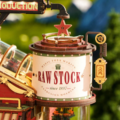 3D Wooden Puzzles  | Robotime Rokr Dream Gift Factory Model Kits