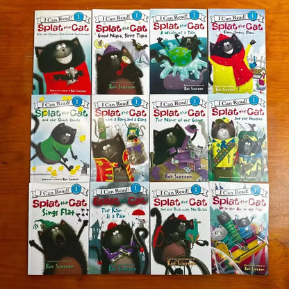 I Can Read Graded Reading Book | Splat The Cat - 20 Volumes