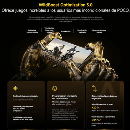 Camera | POCO X7 Pro 5G, NFC, Dimensity 8400-Ultra, 50 MP Camera, 1.5K 120Hz CrystalRes AMOLED Display, 6000 mAh Battery | Charger Not Included
