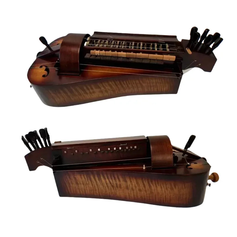 6 strings 24 keys Maple wood back Hurdy Gurdy - 6 Different Color