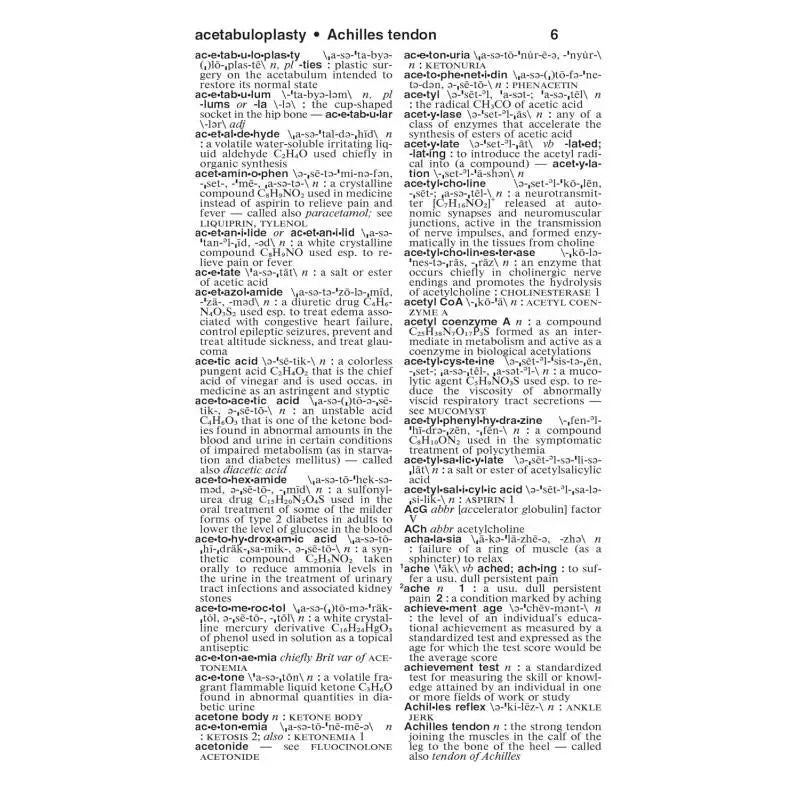 Merriam Websters Medical Dictionary