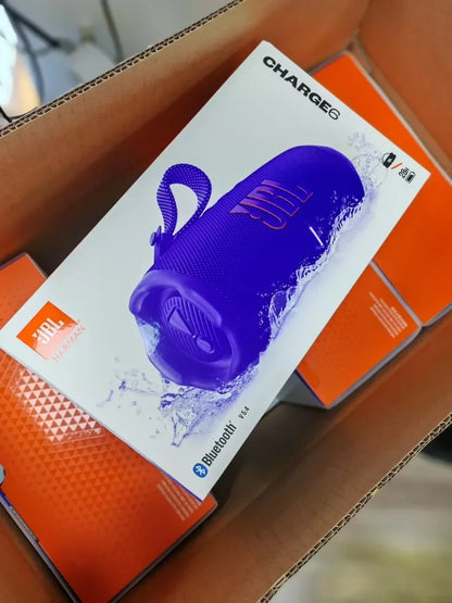 JBL Charge 6 Portable Bluetooth Speaker - Portable Waterproof & Drop-Proof Bluetooth Speaker, Bold Pro Sound with AI Sound Boost, 28Hrs of Playtime