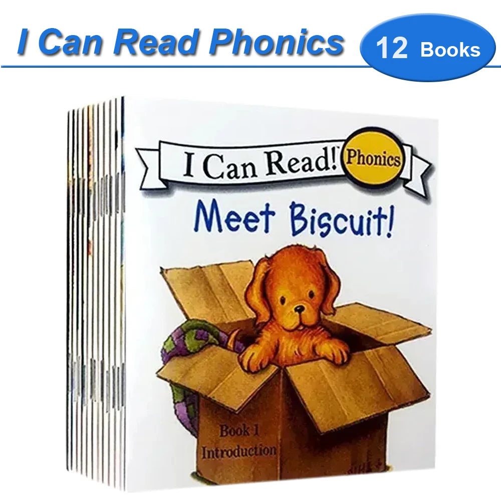 I Can Read Phonics | Montessori Reading - 12 Books/Set